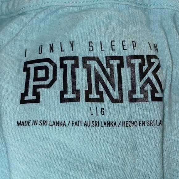 Victoria’s Secret Pink Naughty Not Nice Tee - Picture 2 of 2